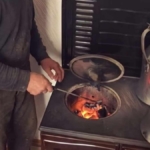 Polonya'da bir tamirci sobasında odun yerine market çöreği yakarak ısındı